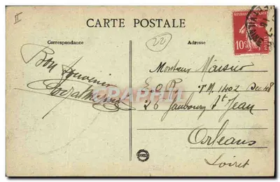 Cap Fréhel (C.-du-N.) — Leuchtturm erster Ordnung — J. Rouxel, Dinan — Rückseite
