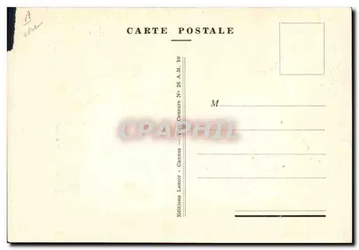 Soldat et officier — caricature satirique — Éditions Lenoir, Cannes — Verso
