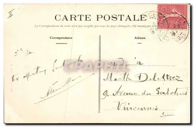 Ancenis (L.-Inf.) - Most wiszący (długość 500 metrów) — Fototypia Vassellier, Nantes — n° 889 — Rewers