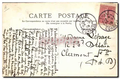 A Limousine — A Limousina no Barbichet — M.T. I.L. n°593 — Verso