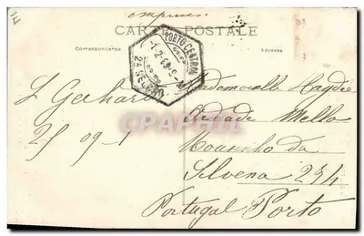 En Limousin — Allaitement d'un produit du pays Pauvre Orphelin! — M.T. I.L. n°2350 — Verso