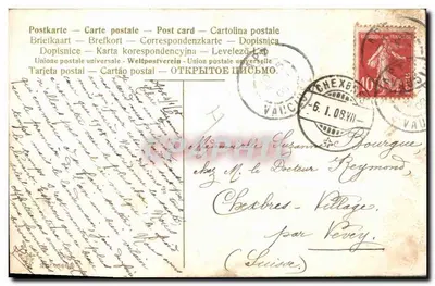 Ivraie — Umieram tam, gdzie się przywiązuję — wydawca nieznany, numer seryjny nie widoczny — Rewers