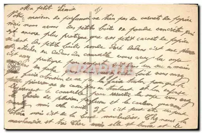 Enfermeira e ferido — 1914 — Editor ECH, n° 119 — Verso