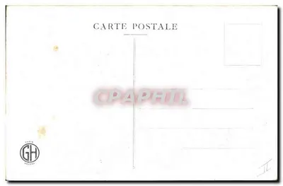 Pansée — kwiat — GH Paris — Rewers