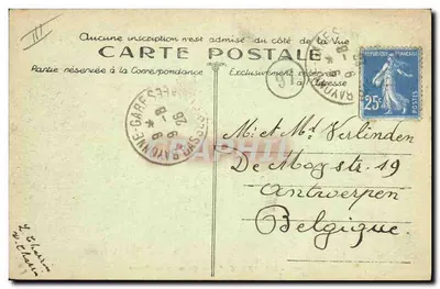 Biarritz (B-P.) — Lantaarnlichtkwartier — n°408 — Achterkant