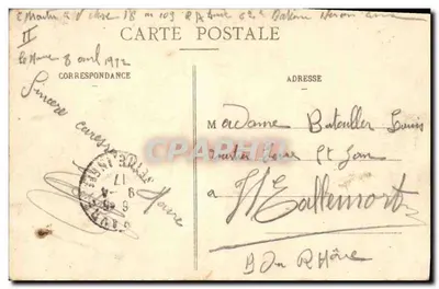 Le Havre — Vue prise sur la grande Jetée — C.V. - 2021 — Rewers