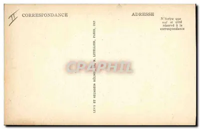 Molo Cordouan — przy niskiej mierze wody — LL — Rewers