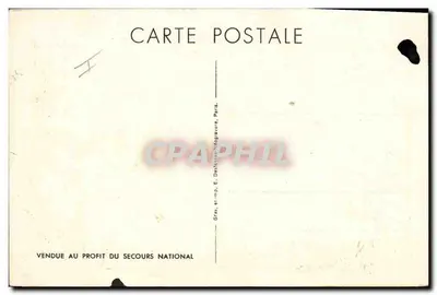 Philippe Pétain — portrait militaire — gravure et impression E. De Fosses-Magazure, Paris — Reverso