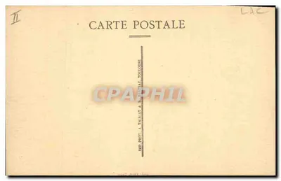 Mar — O Ponte sobre a Loire — Ed. Renoir, Toulouse — Verso