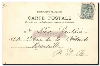 Baignade Enfantine — Scène du Centre — M.T. n°529 — Verso