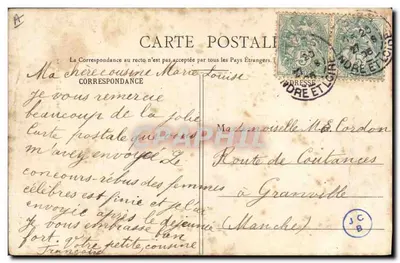 Coiffure de la Touraine — scena di salotto — Coll. R. et L. — Verso