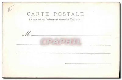 Pasterze Bourbonnais — Pejzaż z centrum — M.T. n°519 — Rewers