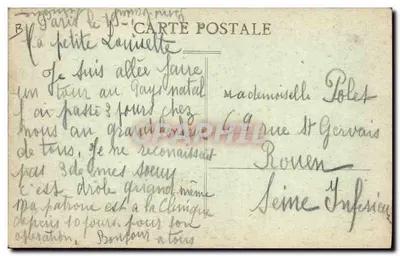 Typen van TOURAINE - A. B. — André Boucher, uitgever, Tours (I-et L.) — n° 4615 — Achterkant