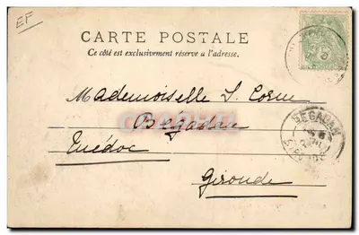 Interior de uma Tannery — Guillet 13 — Editor Alix, n° 542 — Verso