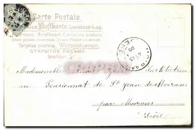 Fiori e uccelli — Buon compleanno — Cartolina Postale Levelezó-Lap. — Verso