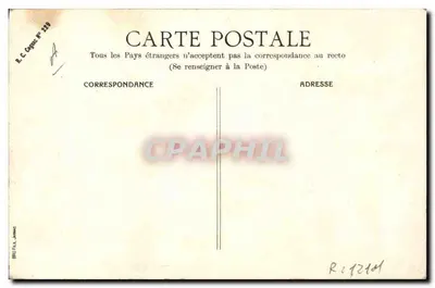 Cognac Bisquit — Publicidade para o cognac Bisquit & Cie — editor R.C. Cognac n° 329 — Verso