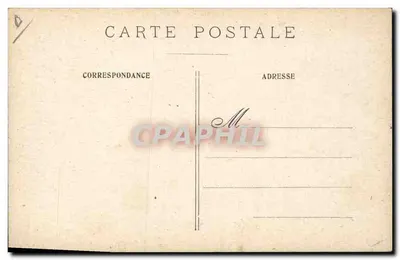 Paris — O Arco do Triunfo da Estrela — editor não identificado, número de série 6 — Verso