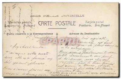 Arranjo de violetas — Marquerite DOL — n°176 — Verso