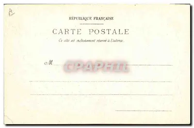 Boulogne-sur-Mer — Rückkehr bei stürmischem Wetter — B.B. n°121 — Rückseite