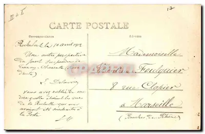 Tonnay-Charente — Most, Widok z boku — Nieznany wydawca, nr 186 — Rewers