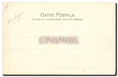 Fontaines Le Pont — Pont suspendu sur un fleuve — P. M., Lyon — n° 133 — Verso