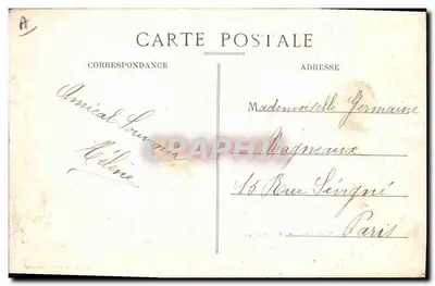 Les Epouseaux do Berry — Coleção G. G., Châteauroux — Verso