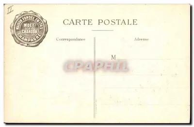 Dom Pérignon — Cellier klasztoru Hautvillers — Dom Moët & Chandon — Rewers