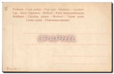 Dziecko trzymające dwie butelki champagnesa — seria 296 — Rewers
