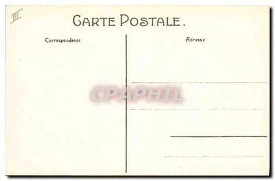 Druck im Jahr 1710 — Mönche — Pavillon Moët et Chandon, Brüsseler Ausstellung 1910 — Rückseite
