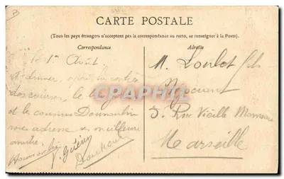 Grands Hôtels du Louvre & de l'Univers réunis — scène de salon — éditeur MARIE BRIZARD & ROGER, Paris — Verso