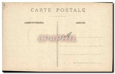 Paris — La Porte Saint-Denis — unbekannter Verlag — Rückseite