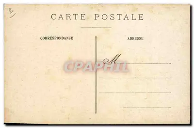 Paris, Conciergerie, Blumenmarkt — Gemälde von Charles K. Toner, Paris — Rückseite