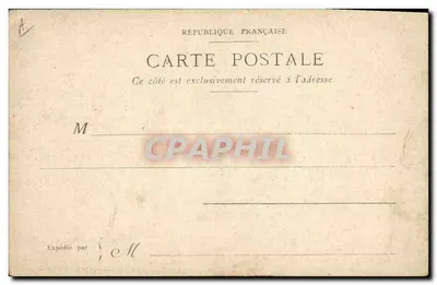 Paris — La Madeleine und der Boulevard de la Madeleine — Georges Stein, Paris — Rückseite