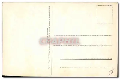 Rozmnażalnik z fioletowymi kwiatami — ilustracja botaniczna — wydawca: P. B. v. Martin & Co., Stuttgart — Rewers