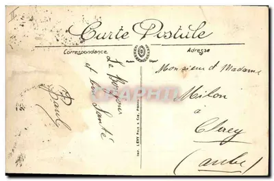 Marseille — Molo Désirade — Wysyłka poczty — LL — n°311 — Rewers