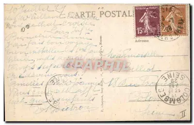 Le Croisic (Loire-Inf) — Molo — F. Chapeau, Wydawnictwo, Nantes, nr 103 — Rewers