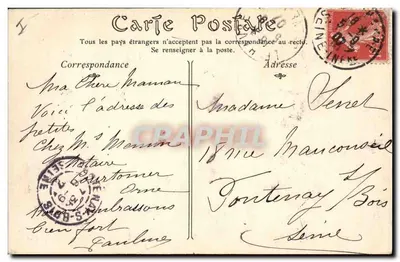 Le Havre — A Ponta do Norte — Editor não identificado, número de série 5 — Verso