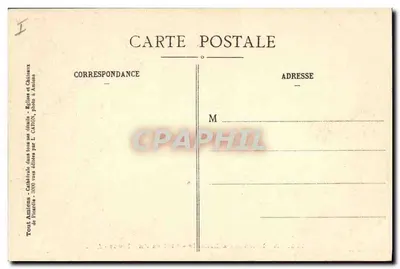 Amiens — Katedra — Stale Chorowe — Obiektyw Lacour-Berthiot, n° 173 — Rewers