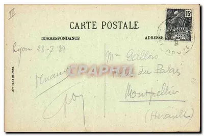 Lyon — Katedra św. Niziera — Organy i ołtarz — LL — Rewers