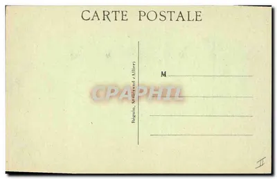 A Auvergne pitoresca — Ao Largo da Casa — Ideal, n° 94 — Verso