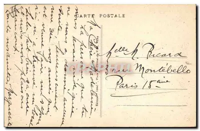 Interior Auvergnat — A Auvergne pitoresca — Edição Ideal — Verso