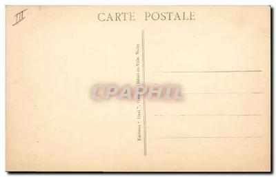 Interno Auvergnat — Types d'Auvergne — Edizioni 'Idéal', Vichy — Verso