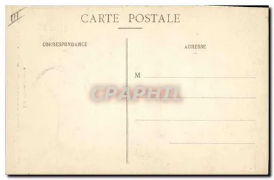 Dom Pérignon descubriendo la espuma — fragmento de un cuadro de Armand Guéry — J. Bracquemart, edición rb — Reverso
