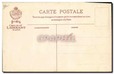 A Festa no Village — O Baile — Chocolat Lombart — Verso
