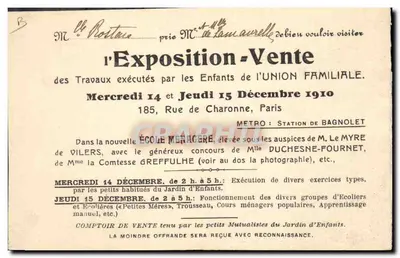 A higiene no Jardim de Infância — A União Familiar, 185 rue de Charonne - Paris — Verso