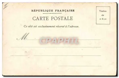 Wereldtentoonstelling van Parijs 1900 — Oud Parijs — Moka Leroux — Achterkant