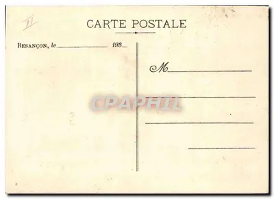 Biscuiterie Franc-Comtoise — Spécialités de bricelets et gaufrettes — F. Buhler-Panier, Besançon — Verso