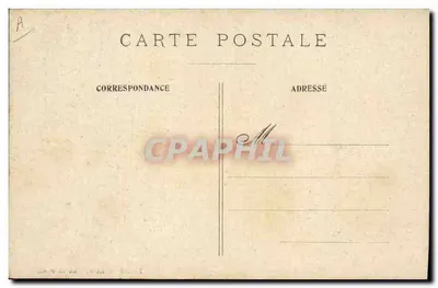 Paris — A Rue de la Paix — ilustração artística — Verso