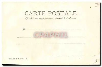 Róża — fotografia w czarno-białym — C.T. & Cie, seria 94 — Rewers