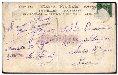 Grau-du-Roi — Molo Północne — Falochód — Wydawca nieznany, nr 7 — Rewers